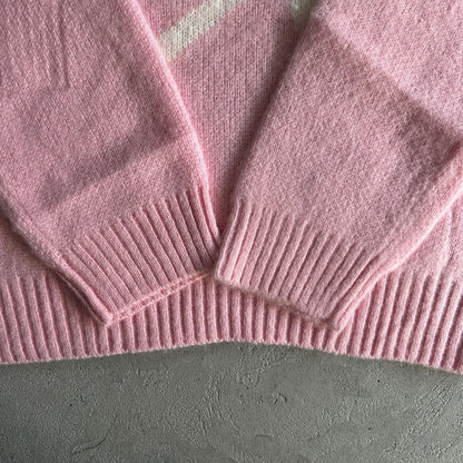 c star mohairknit sweater -pink