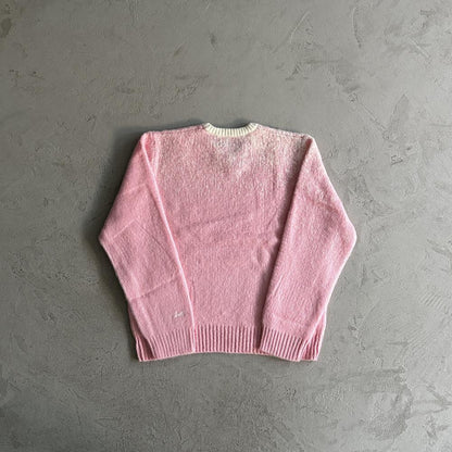 c star mohairknit sweater -pink