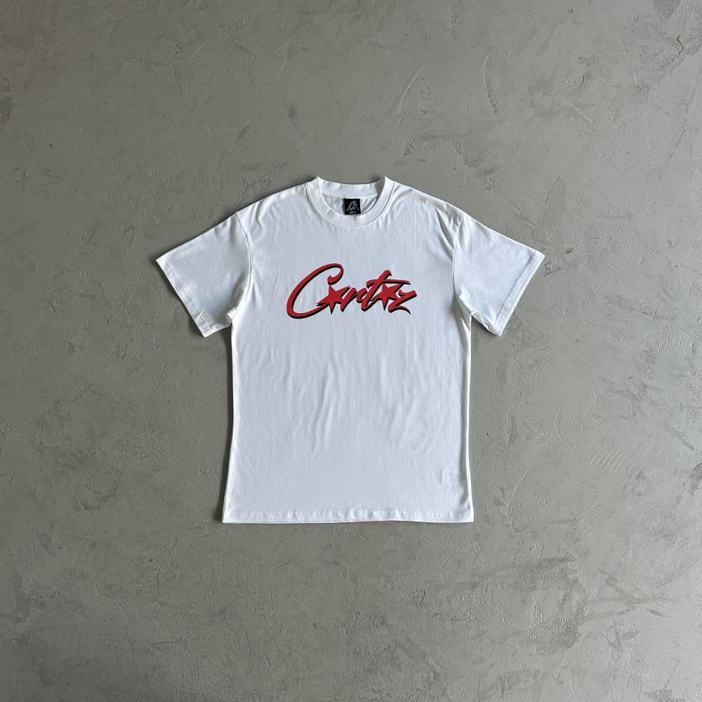 C Star red and white Tee