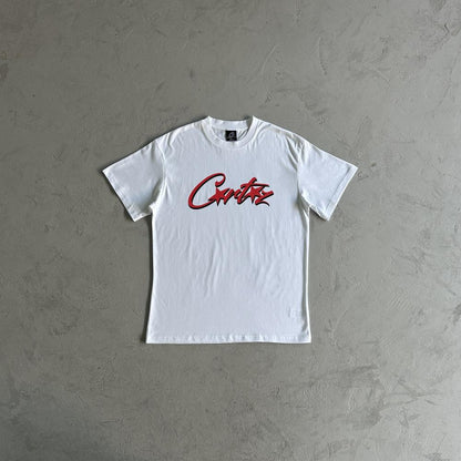 C Star red and white Tee