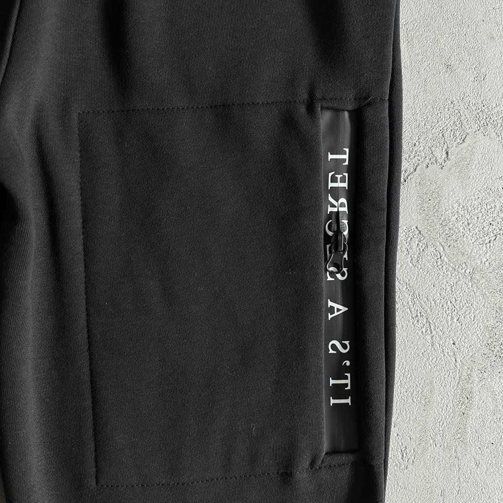 decdoded chenille 2.0 hooded tracksuit-blackpurple