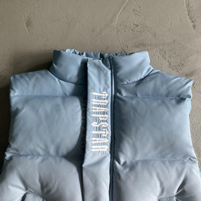 decoded gilet-light blue gradient