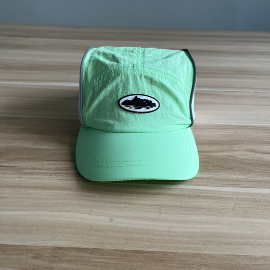 Fluorescent green hat