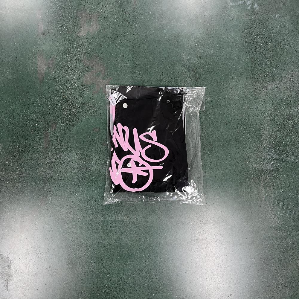 Black Graff Cargos (Pink Logo)