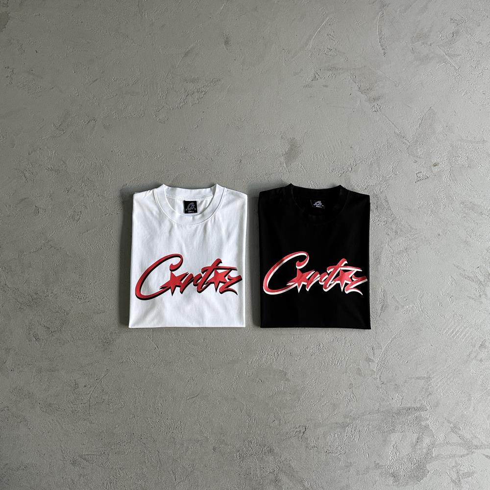 C Star red and white Tee