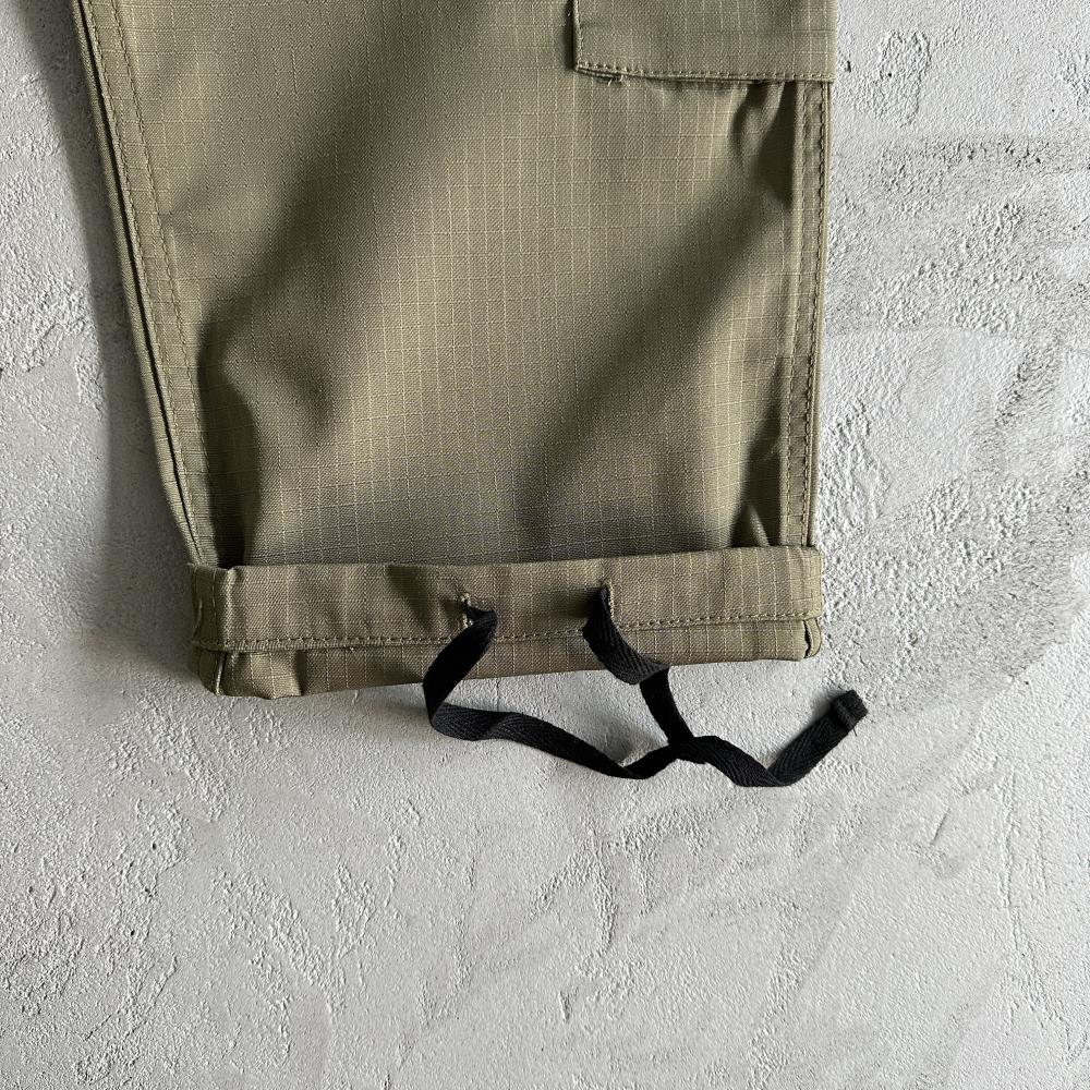 military green logo patch Cargos