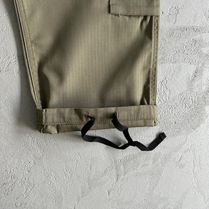 military green logo patch Cargos