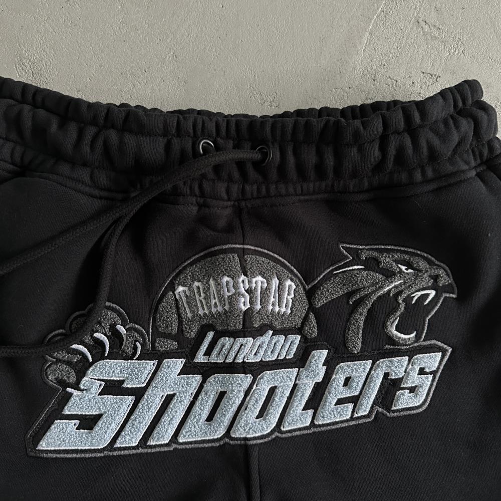 shooters technical hoodie tracksuit-black/blue