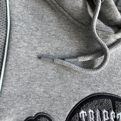 shooters technical hoodie tracksuit-grey blue