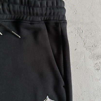 v etripe hoodie tracksuit-blackgrey