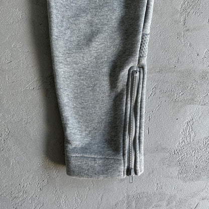 v etripe hoodie tracksuit-grey