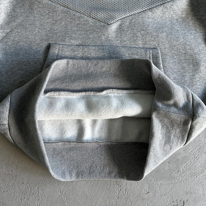 v etripe hoodie tracksuit-grey