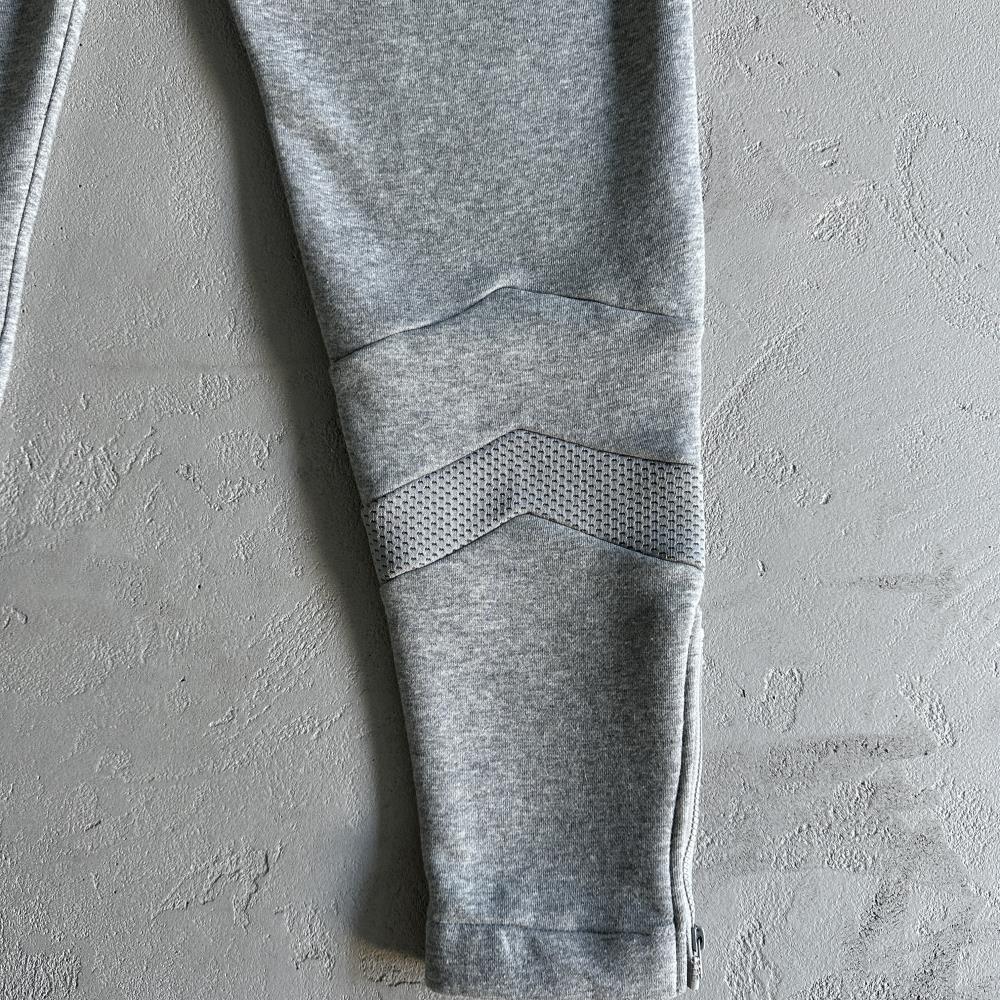 v etripe hoodie tracksuit-grey