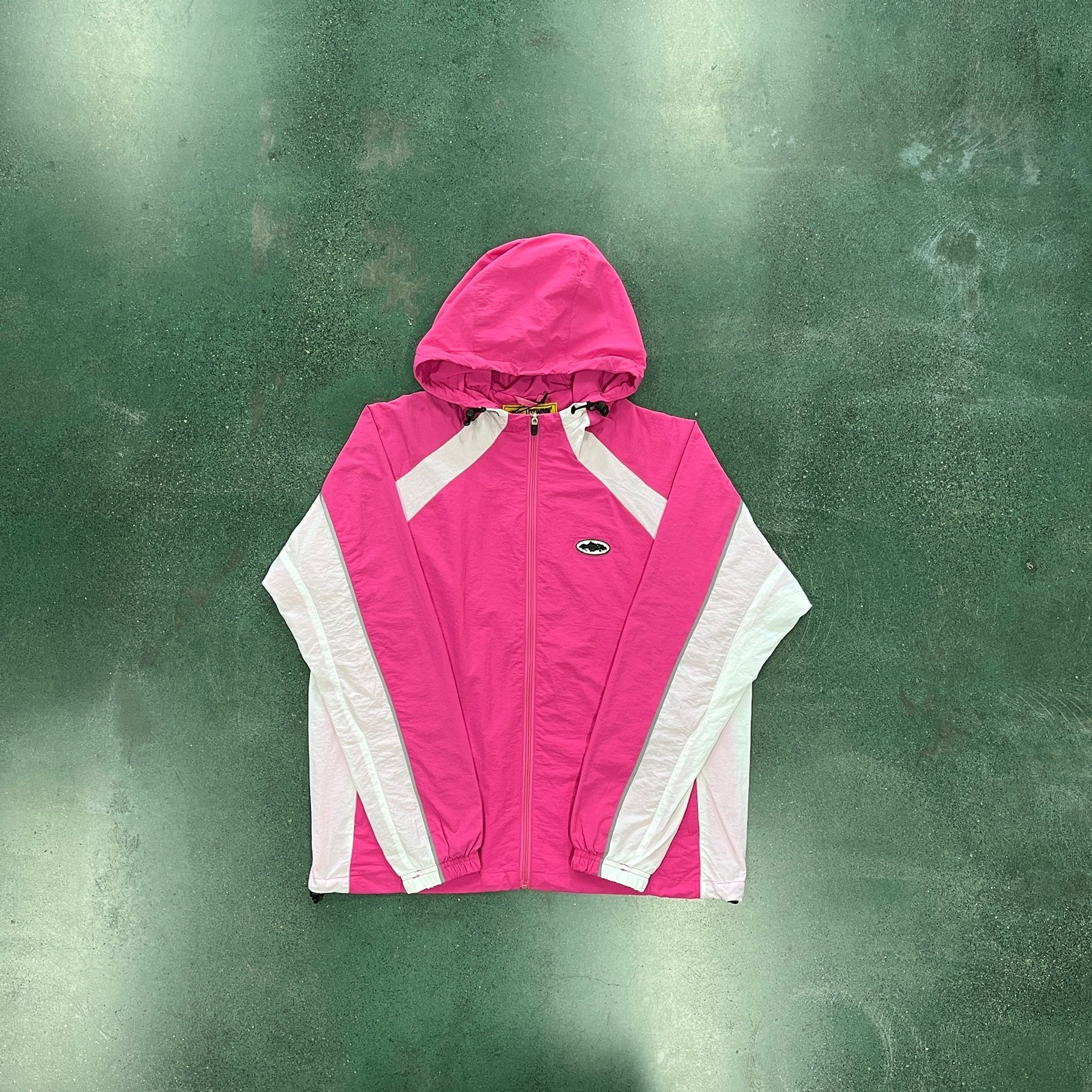 Alcatraz Sun & Rain Windbreaker-Pink,Corteiz – ROGEDA T