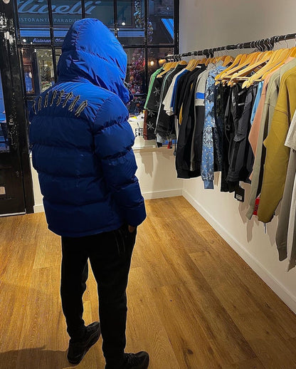 Blue Irongate Jacket Detachable Hood