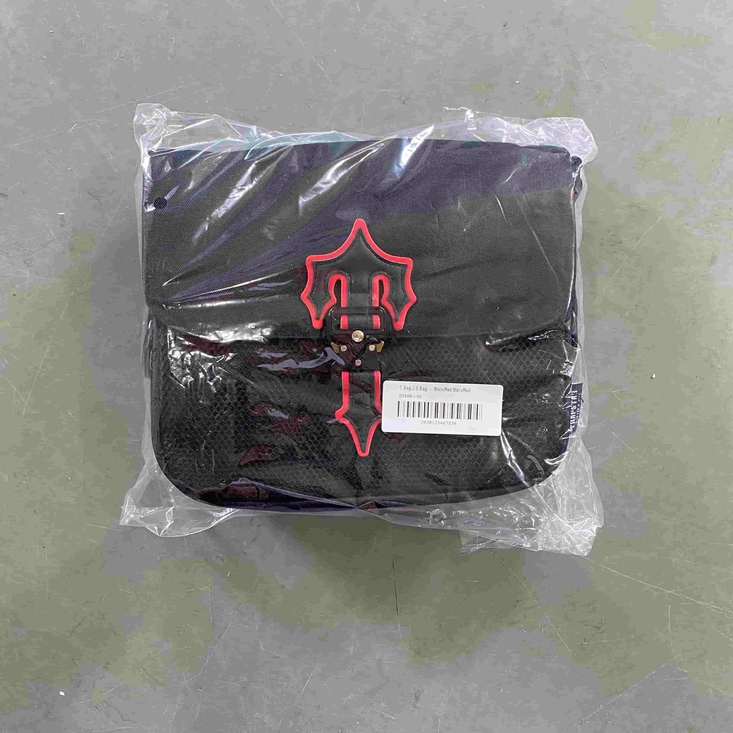 2.0 bag-black/red Trapstar bag