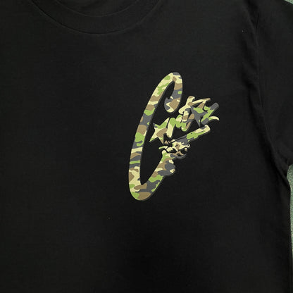 Black/Camouflage Pistol T-Shirt