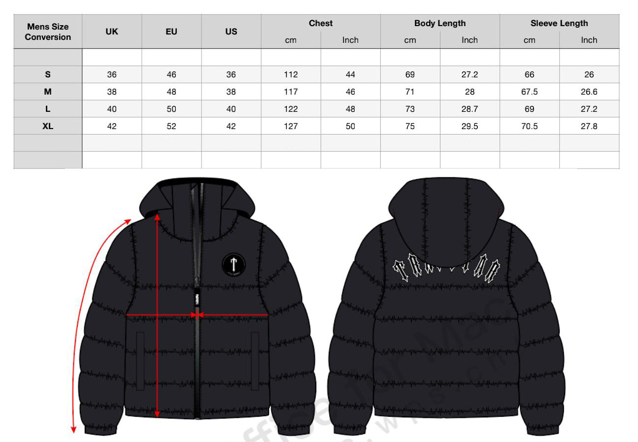 TRAPSTAR FRIENDS AND FAMILY HYPERDRIVE PUFFER JACKET