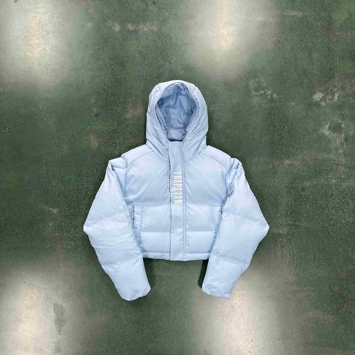 WOMEN'S DECODED HOODED PUFFER 2.0 JACKET -ICE BLUE