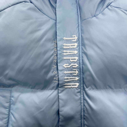 WOMEN'S DECODED HOODED PUFFER 2.0 JACKET -ICE BLUE