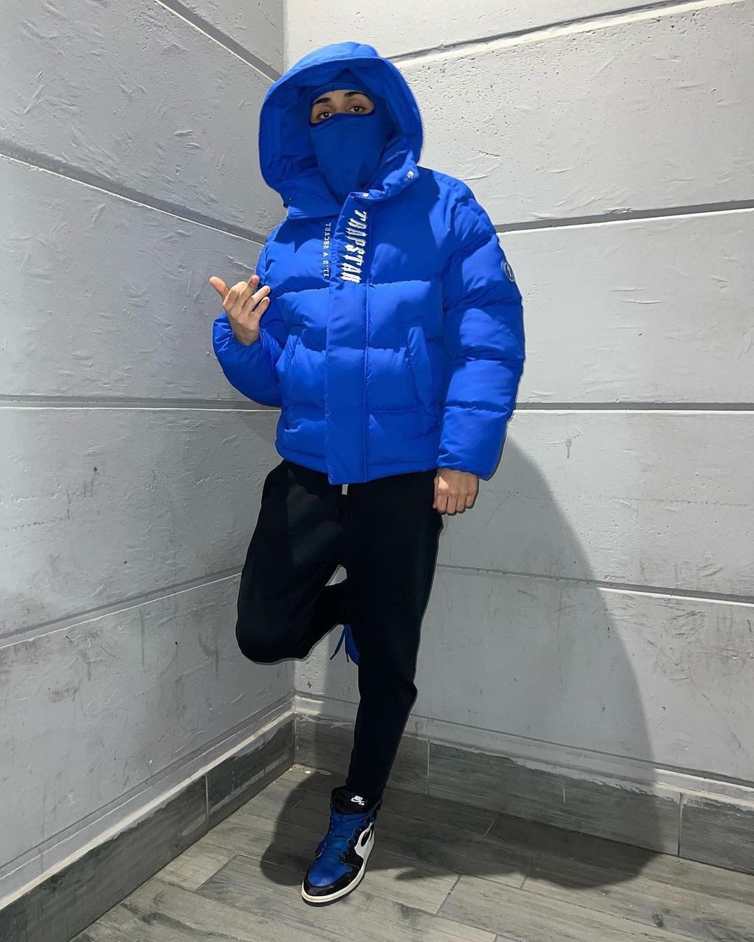 DECODED 2022 HOODED PUFFER-DAZZLING BLUE